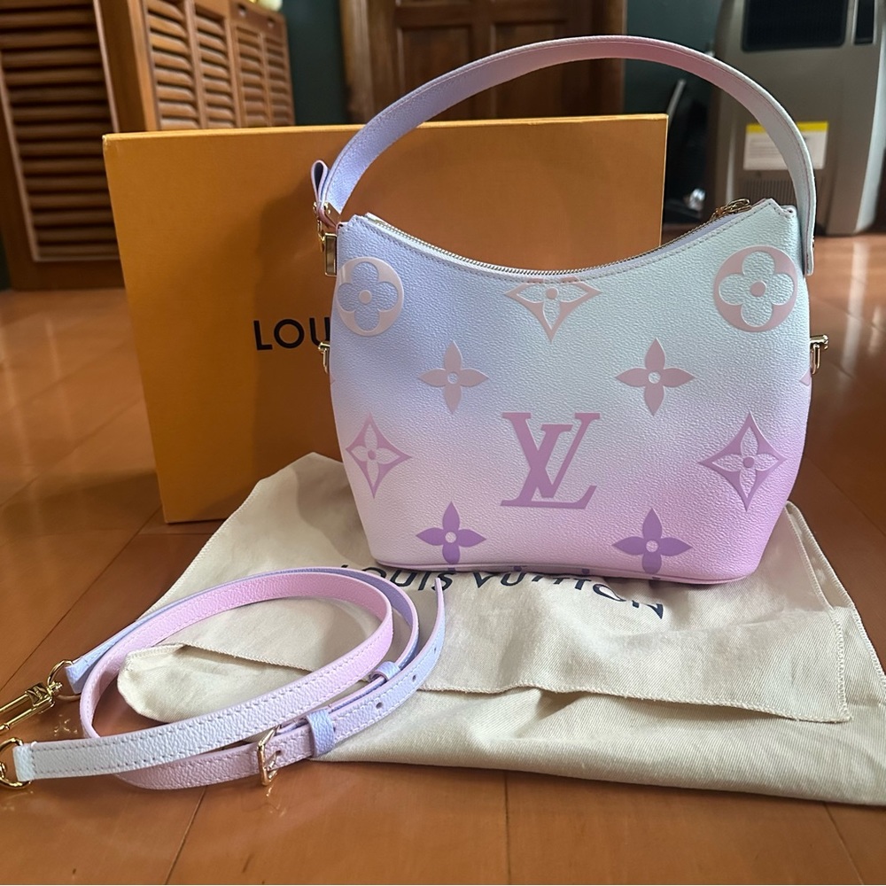 SOLD! louis vuitton limited edition marshmallow bag in sunrise pastel monogram